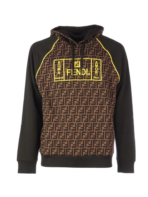 fendi hoodie sale|fendi hoodie for men.